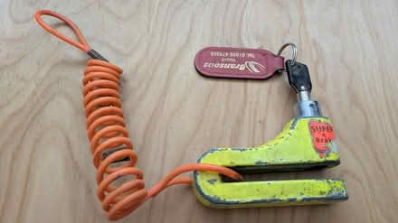 Photo of free Motorbike disk lock (BA5 Wells) #1