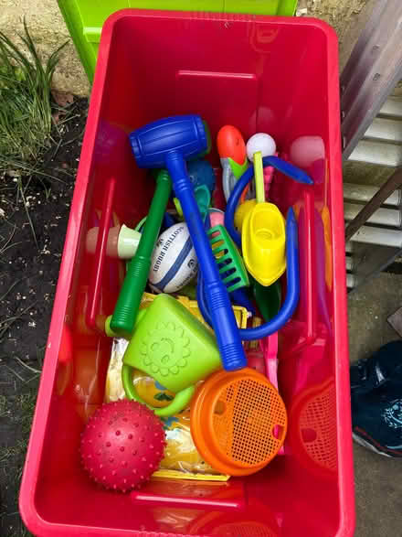 Photo of free Kids outdoor toys and storage box (Stanhill BB5) #1