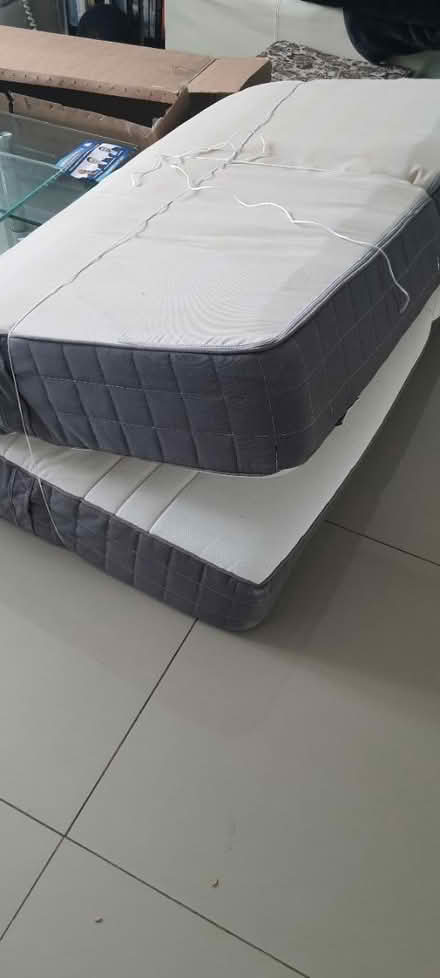 Photo of free IKEA thick double Hovag mattress (Harrow HA3) #2