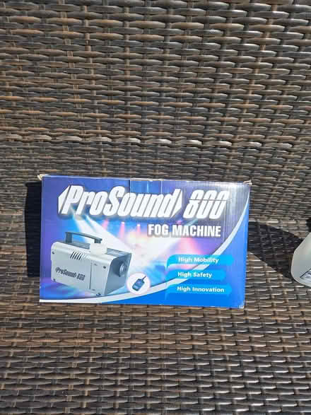 Photo of free Prosound 800 fog machine (Asfield workington ca14) #1
