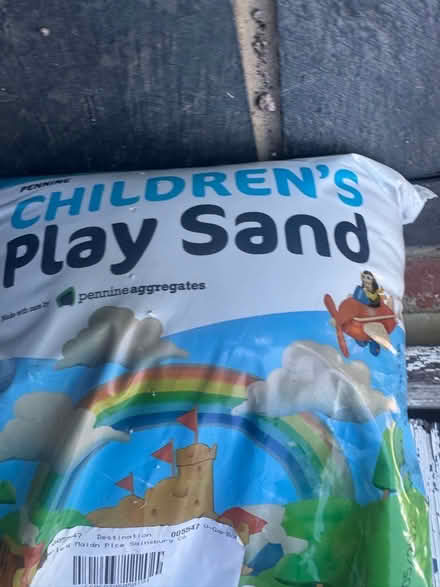 Photo of free Play sand - half a small bag (Lower Earley RG6) #2