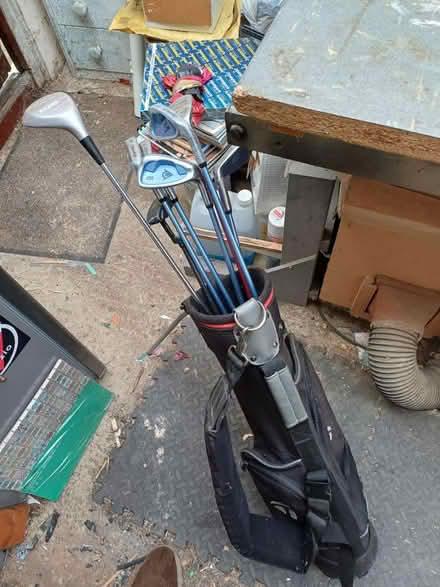 Photo of free Golf clubs and bag (Yaxley) #1