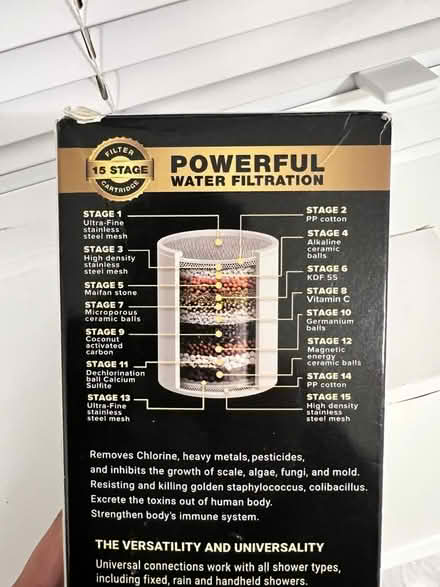 Photo of free Shower filter (B92) #1