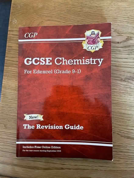 Photo of free GCSE chemistry guide / Edexcel (Headington, Oxford OX3) #1