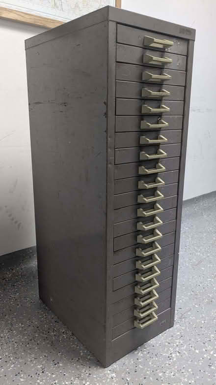 Photo of free Tall standing metal draws (Penrith CA11) #3