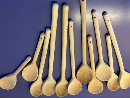 Photo of free Eleven Wooden Spoons (Hailsham BN27) #1