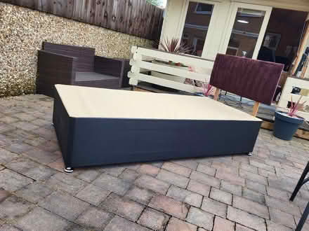 Photo of free 3ft divan base with headboard (Wrexham) #1