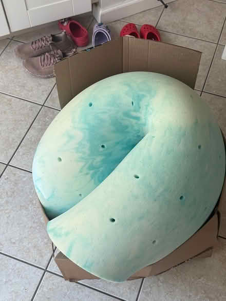 Photo of free Brand new twin mattress topper (Scarsdale) #1