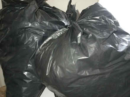 Photo of free Two black bags of bubble wrap (Odd Down) #1