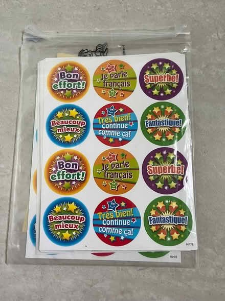 Photo of free French stickers (Upshire EN9) #1