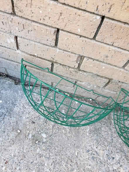 Photo of free Semi-Circle Wall Baskets (toxteth L8) #2