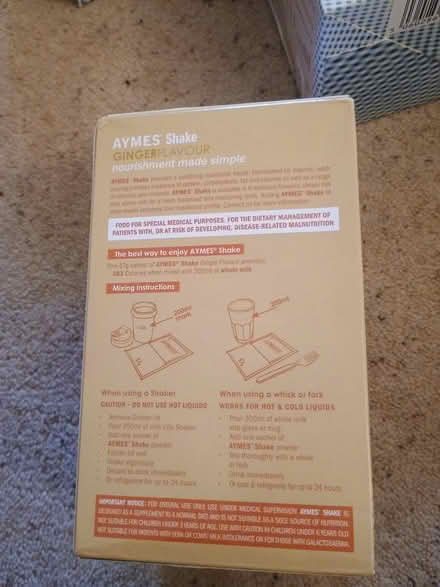 Photo of free Nutritional drinks sachets (Farnham Common SL2) #3