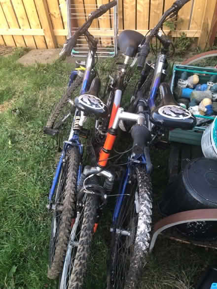 Photo of free 3 mountain Bikes (Durham DH1) #3