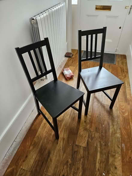 Photo of free 2 wooden chairs (Wandsworth Common SW11) #2