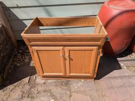 Photo of free 32" Bathroom Vanity (Hopkins, alley 16th Ave N) #3