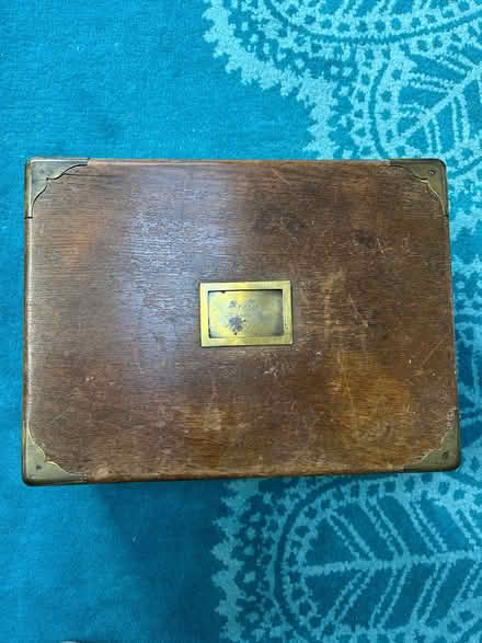 Photo of free Wooden case/trunk (Raynes Park SW20) #2