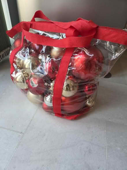 Photo of free Bag of Christmas baubles (Emerson Valley MK4) #1