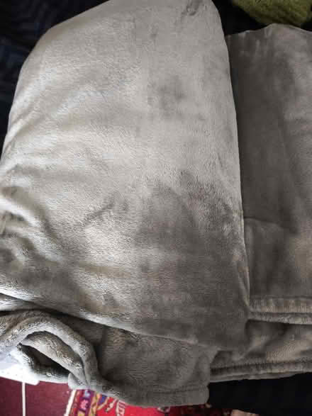 Photo of free King-size fleece blanket (Church RG2) #2