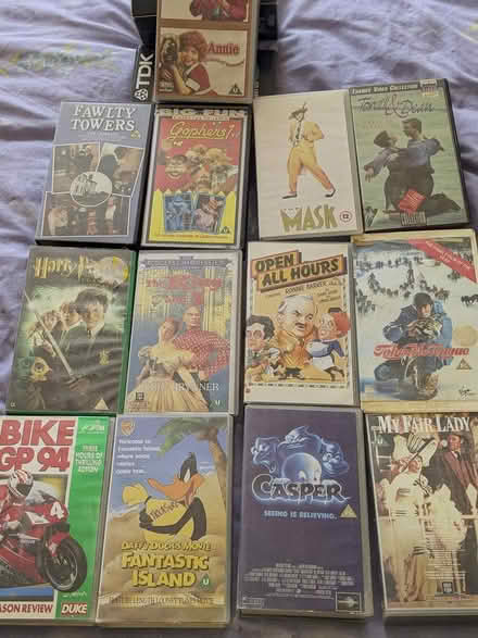 Photo of free Pre-recorded VHS video tapes (Wallasey, CH44) #1