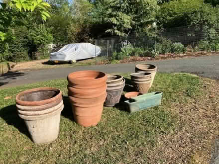 Photo of free large plant pots (Charlottesville) #1