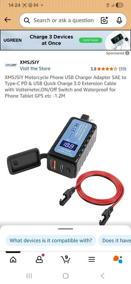 Photo of SAE solar to car battery connector (Carrington NG5) #4