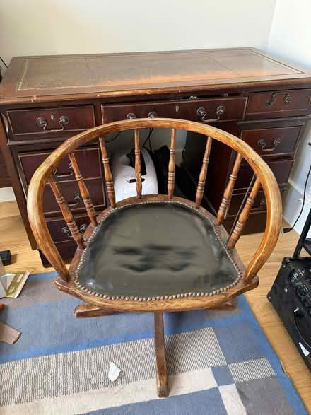 Photo of free 1990’s reproduction desk and chair (Lambridge BA2) #3