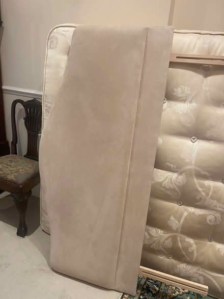 Photo of free Double mattress and headboard (Sevenoaks TN13) #1
