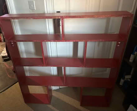 Photo of free Handmade wooden painted shelves (Sheffield, Heeley, S2) #1