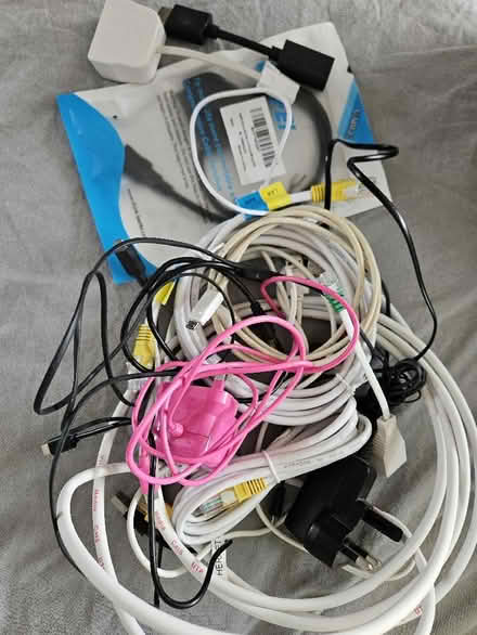 Photo of free Assortement of cables/ chargers (Littlemore OX4) #1