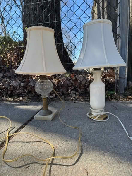 Photo of free 2 lamps (Cambridge) #1