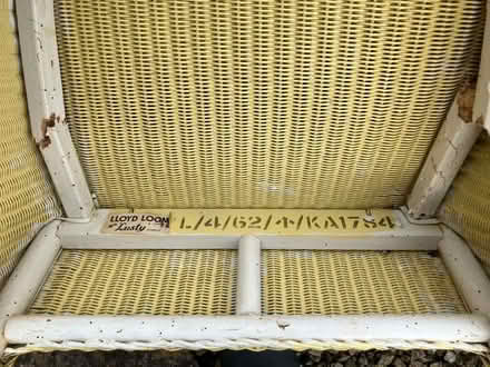 Photo of free Genuine Lloyd loom armchair - restoration project (Weston Park BA1) #3