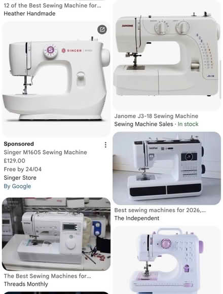 Photo of sewing machine (Addlestone) #1