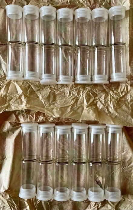 Photo of free Glass specimen tubes, 50 x 19 mm, 26 total (Maida Vale W9) #1