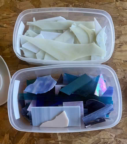 Photo of free Stained Glass remnants (South Portland) #2