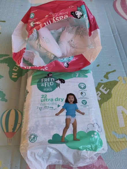 Photo of free Size 7 nappies - Fred & Flo (Roundhay LS8) #1