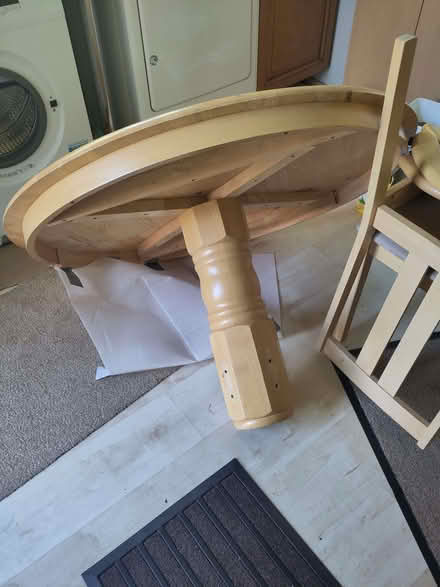 Photo of free Dining table and 4 chairs (Crowthorne RG45) #3