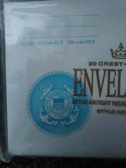 Photo of free vintage us coast guard envelopes (little ferry) #2