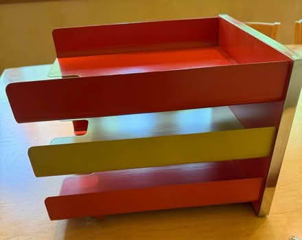 Photo of free Colorful StackIng file holder (Mill Valley) #2