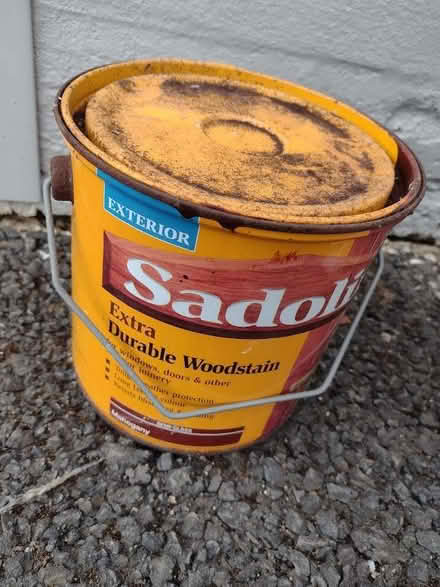Photo of free Sadolin Wood stain Mahogany colour (Pokesdown BH5) #1