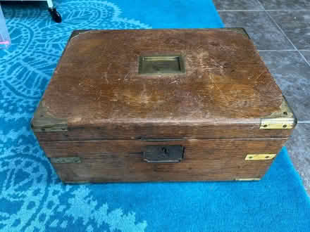 Photo of free Wooden case/trunk (Raynes Park SW20) #1