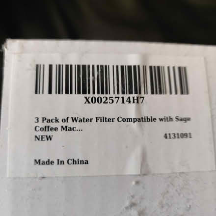 Photo of free Sage coffee machine filters (Woodside London SE25) #2