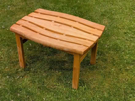 Photo of free Oak coffee table 66x47x41 high (Epsom KT18) #3