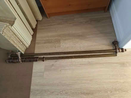 Photo of free Curtain pole with rings (Woking GU22) #1