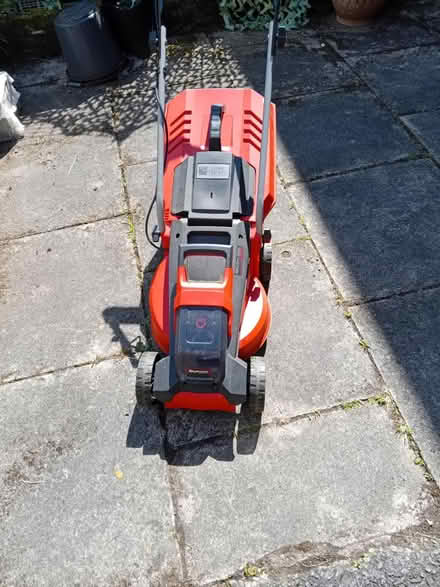 Photo of free Cordless lawnmower (WA13. Lymm area) #3
