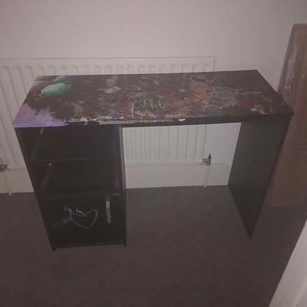 Photo of free Art desk. Black. (Blacklands TN34) #2