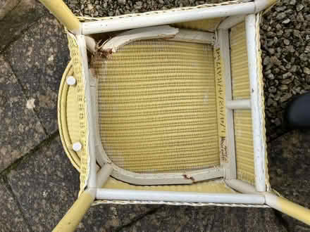 Photo of free Genuine Lloyd loom armchair - restoration project (Weston Park BA1) #2