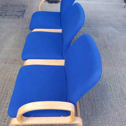 Photo of free 3 seater office or reception chairs (Watford WD24) #3