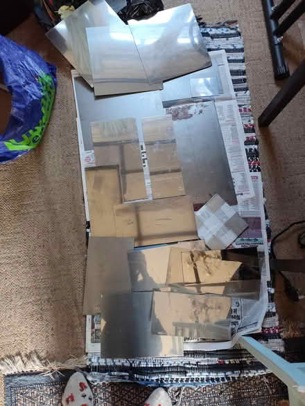 Photo of free Various pieces of sheet metal (Gidea Park) #1