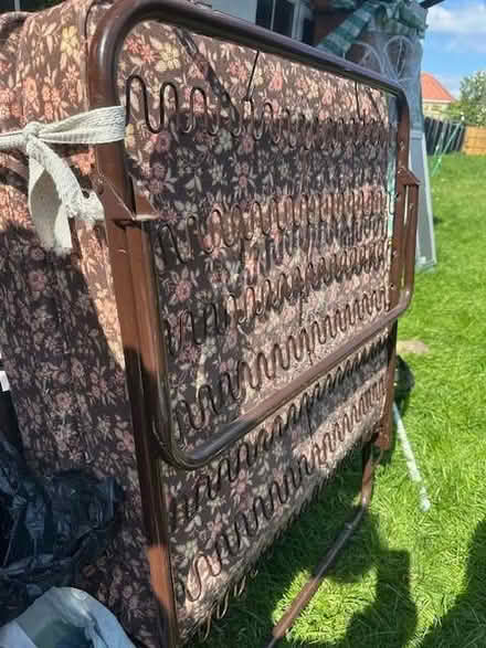 Photo of free Visitor bed with mattress (Spring Grove TW7) #1