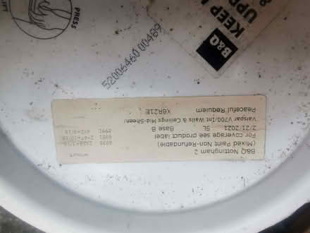 Photo of free emulsion paint (Sawley NG10) #2